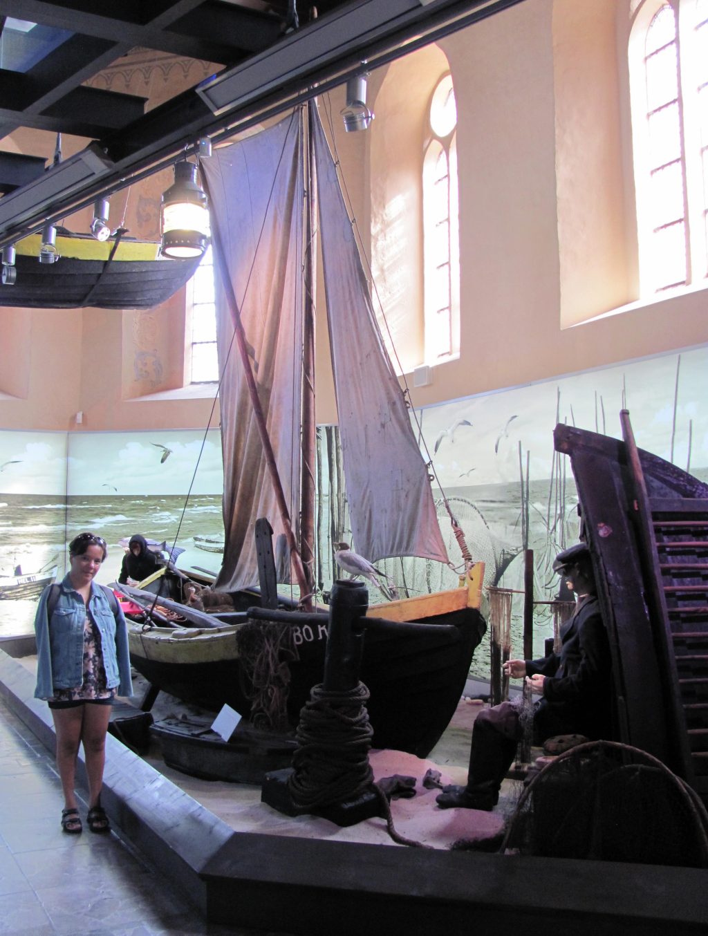 Muzeum Rybołówstwa w poewangelickim Kościele pw. św. Piotra i Pawła (Hel/Pomorze; Polska)