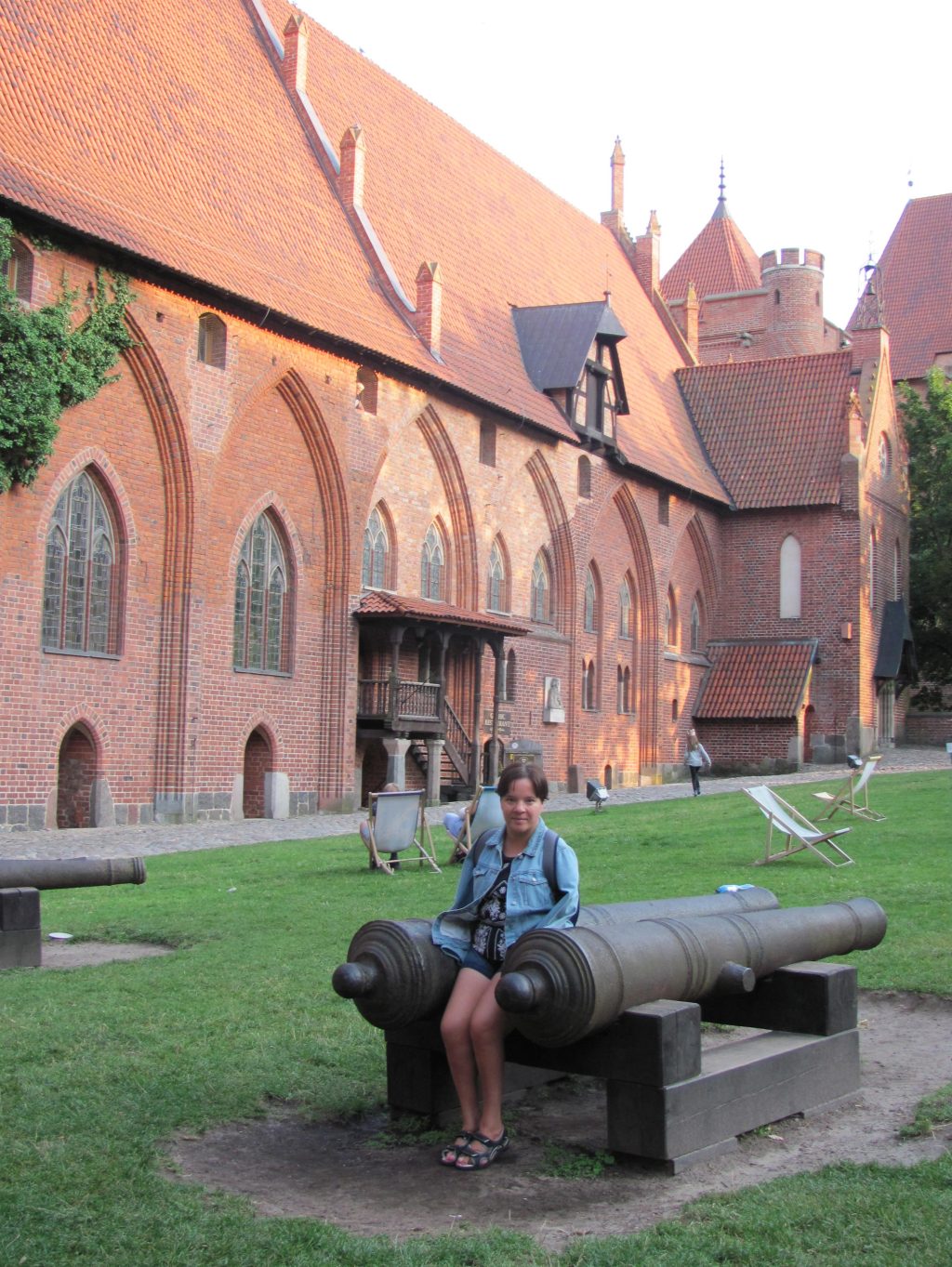 Dziedziniec - Zamek Krzyżacki (Malbork/Pomorze; Polska)