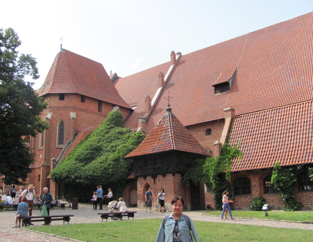 Dziedziniec - Zamek Krzyżacki (Malbork/Pomorze; Polska)