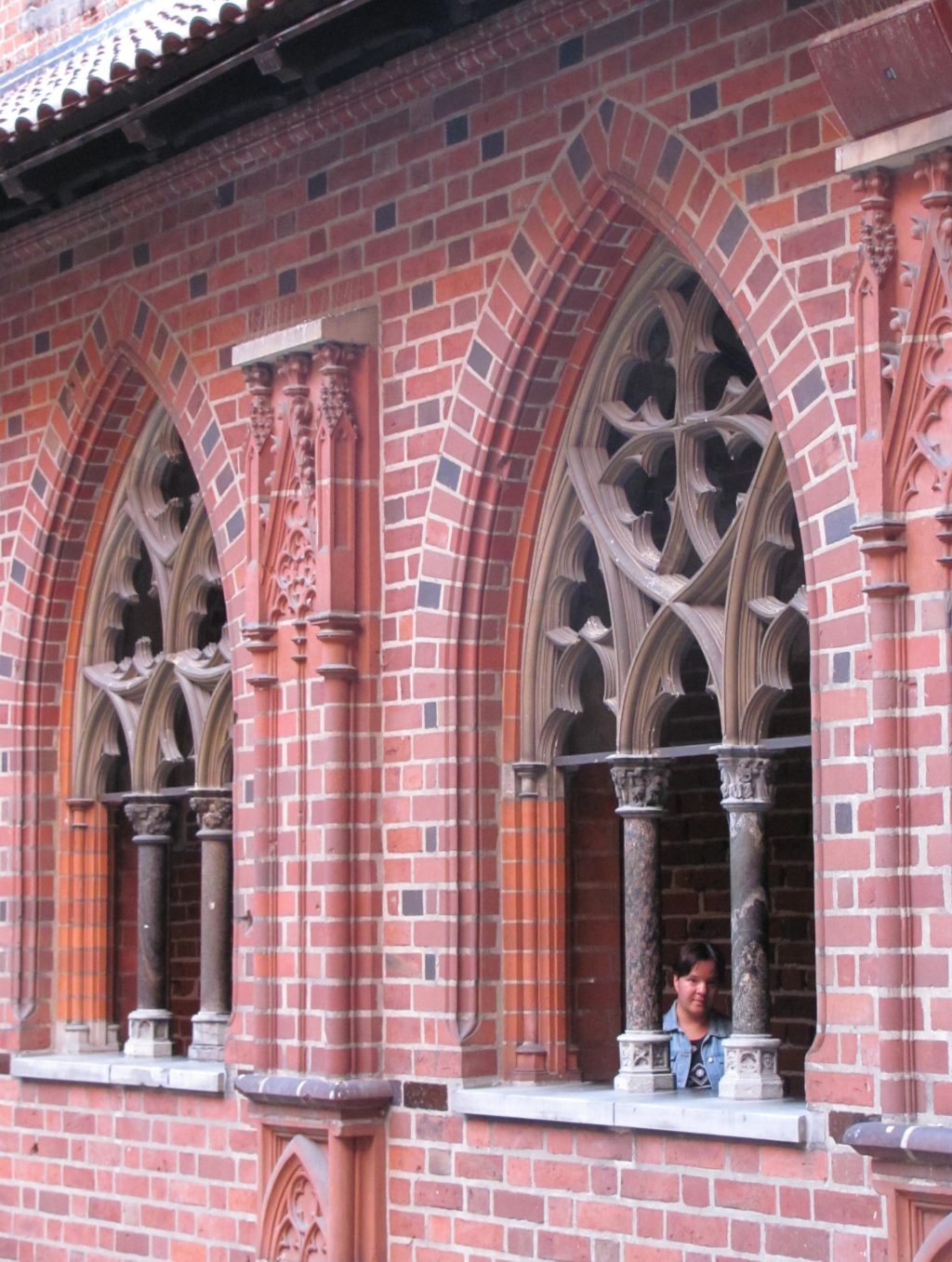 Krużganki - Zamek Krzyżacki (Malbork/Pomorze; Polska)