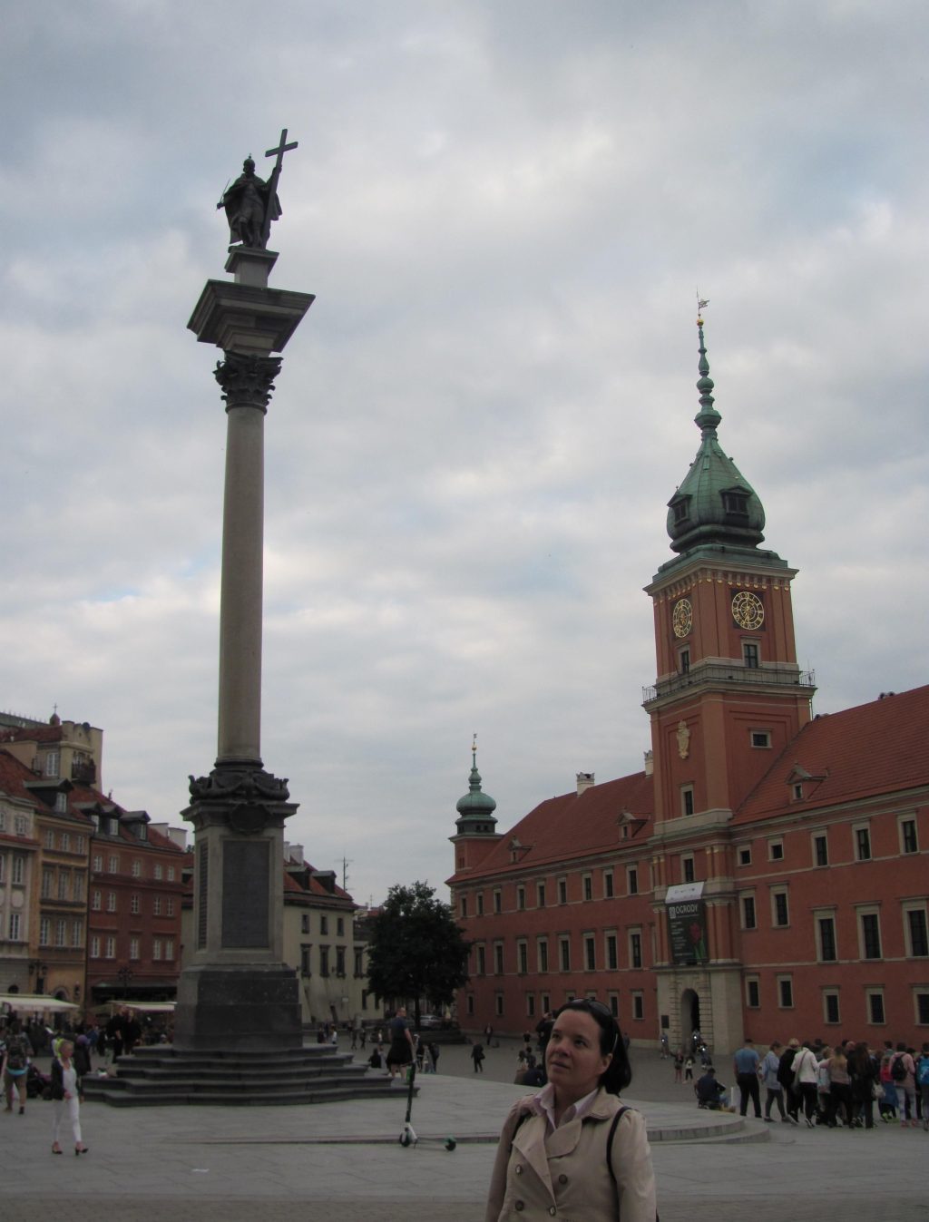 Kolumna Zygmunta III Wazy i Zamek Królewski (Warszawa/Mazowsze; Polska)