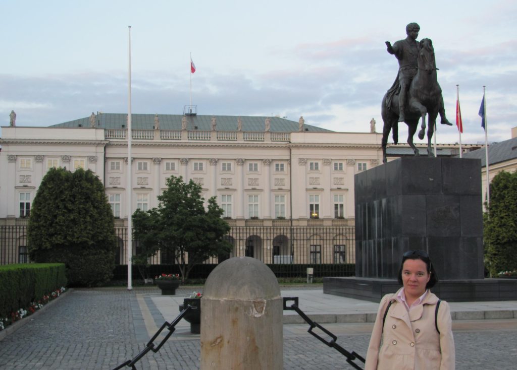 Pałac Parezydencki i Pomnik Księcia Józefa Poniatowskiego (Warszawa/Mazowsze; Polska)