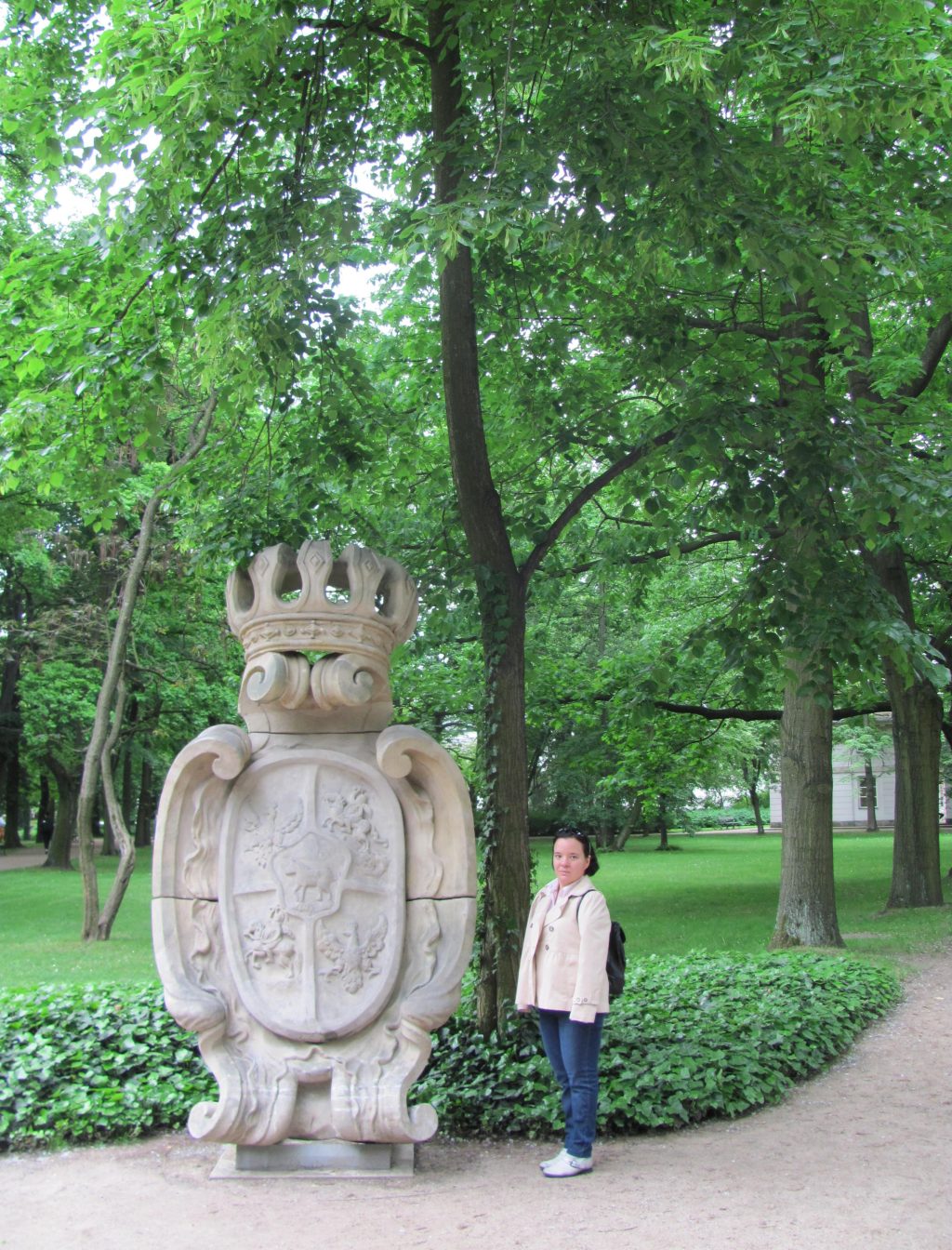 Kartusz Herbowy - Park Łazienkowski (Warszawa/Mazowsze; Polska)