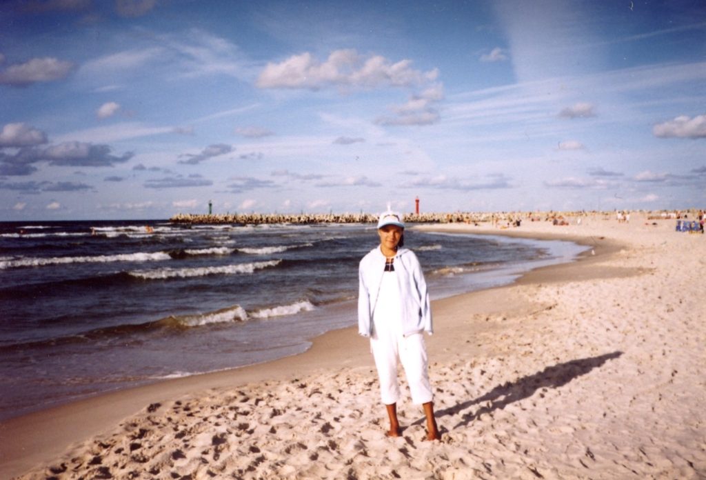 Na plaży (Łeba/Pomorze; Polska)