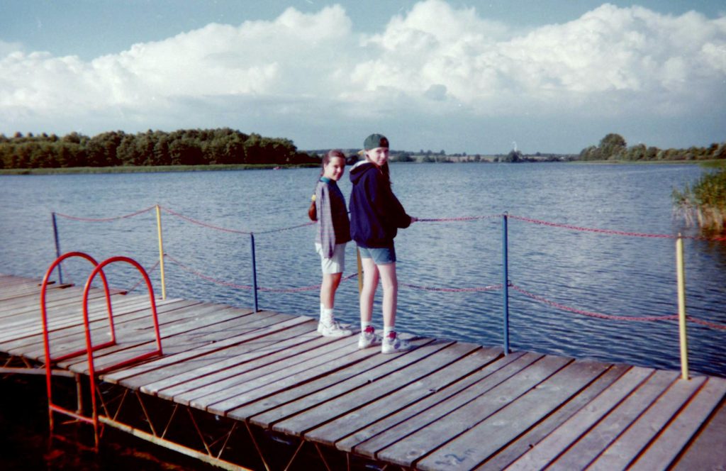 Nad jeziorem (Bysław/Kujawy; Polska)