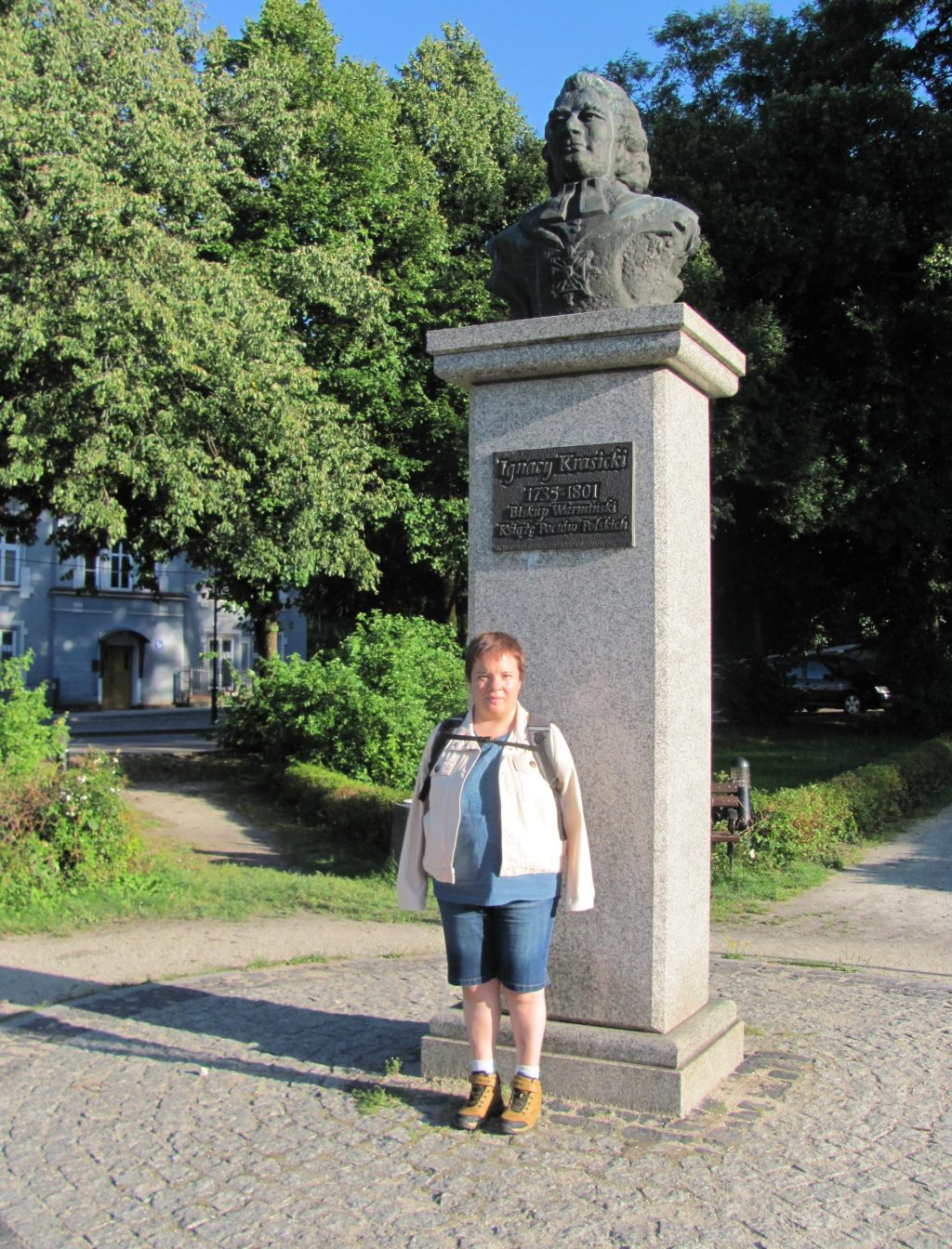 Popiersie Ignacego Krasickiego (Lidzbark Warmiński/Warmia; Polska)