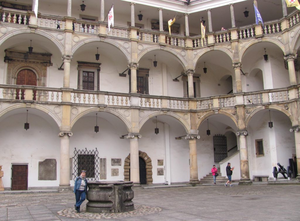 Dziedziniec - Zamek Piastów Śląskich (Brzeg/Opolszczyzna; Polska)