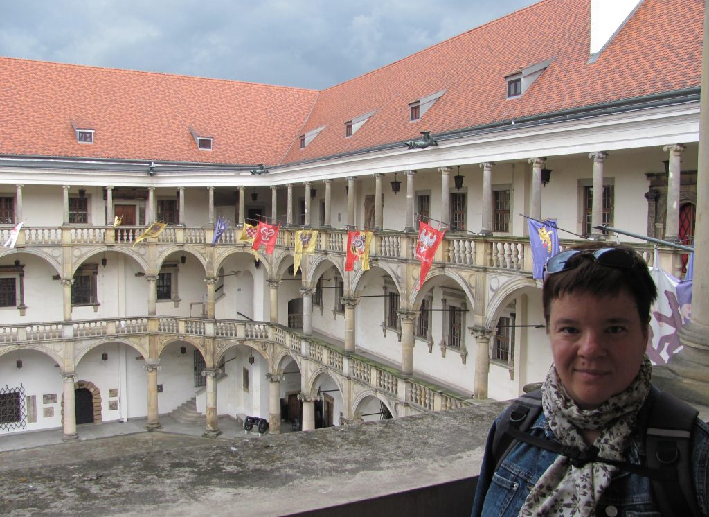Krużganki - Zamek Piastów Śląskich (Brzeg/Opolszczyzna; Polska)